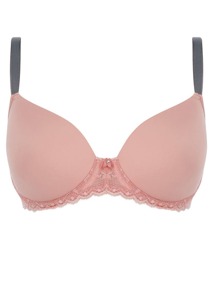 Offbeat T-shirt Bra - Rosehip