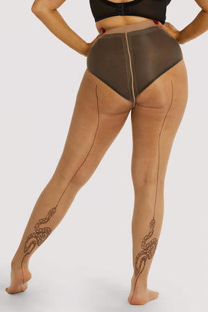 Playful Promises Snake Tights