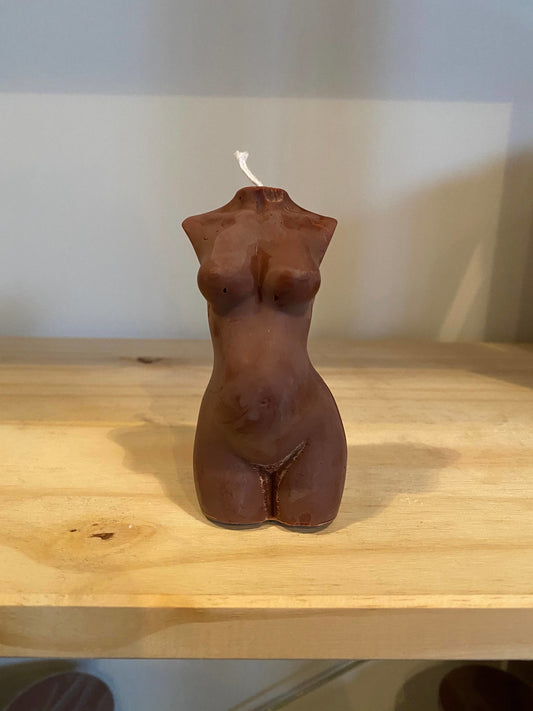 Demeter Goddess Candle - Brown