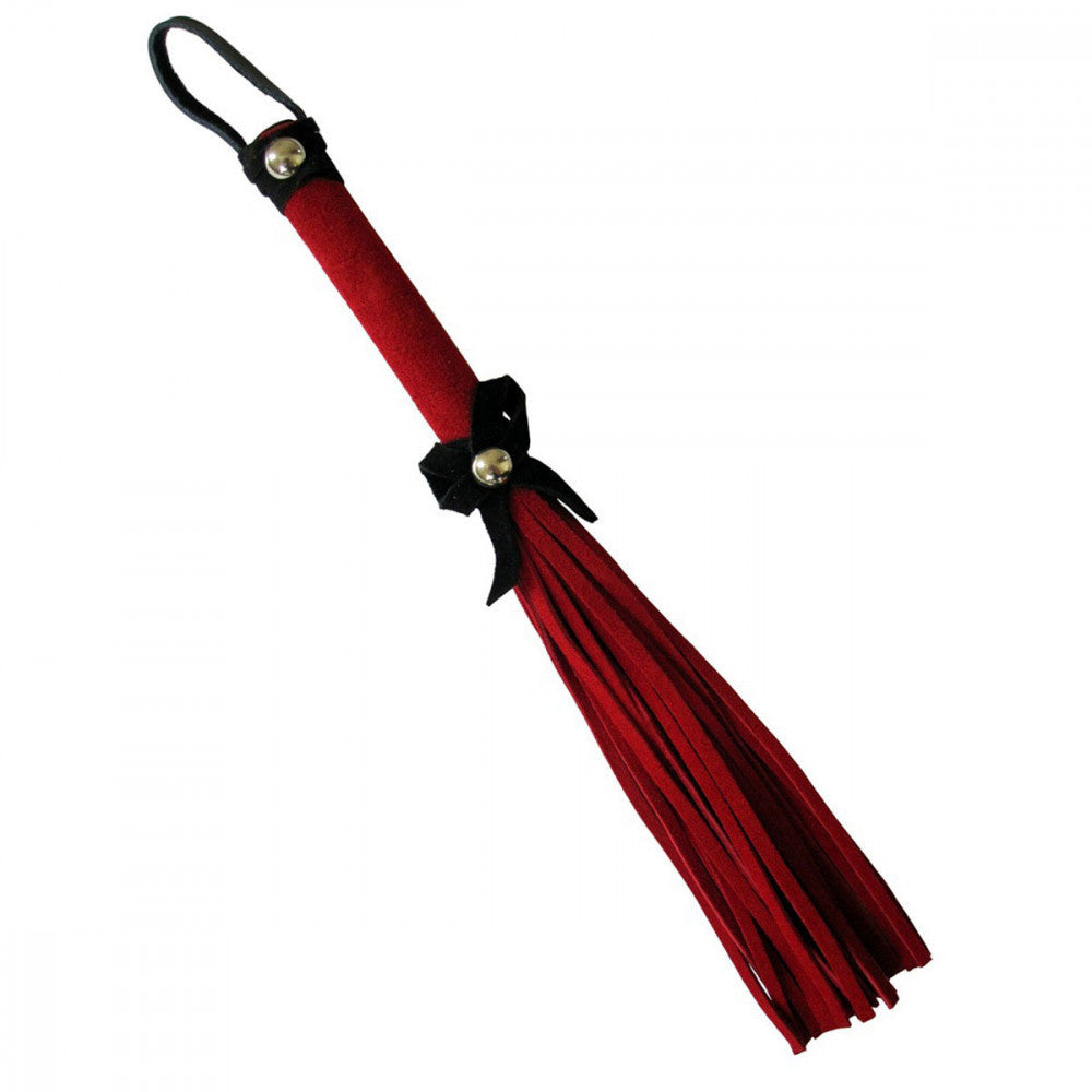 Love Knot Mini Flogger with Bow - Red