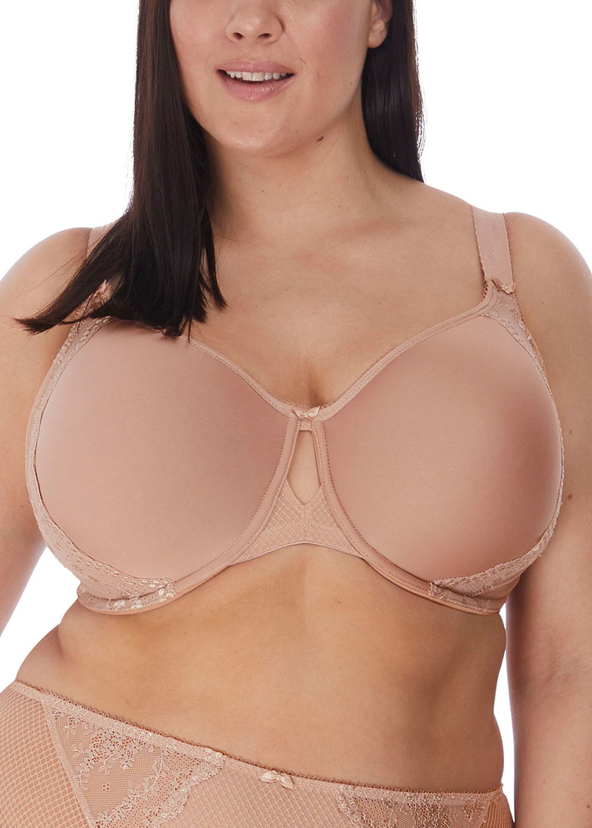 Charley Spacer Moulded Bra - Fawn