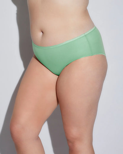 Soire Extended Boyshort - Ghana Green