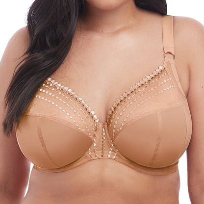 Matilda Plunge Bra - Cafe Au Lait