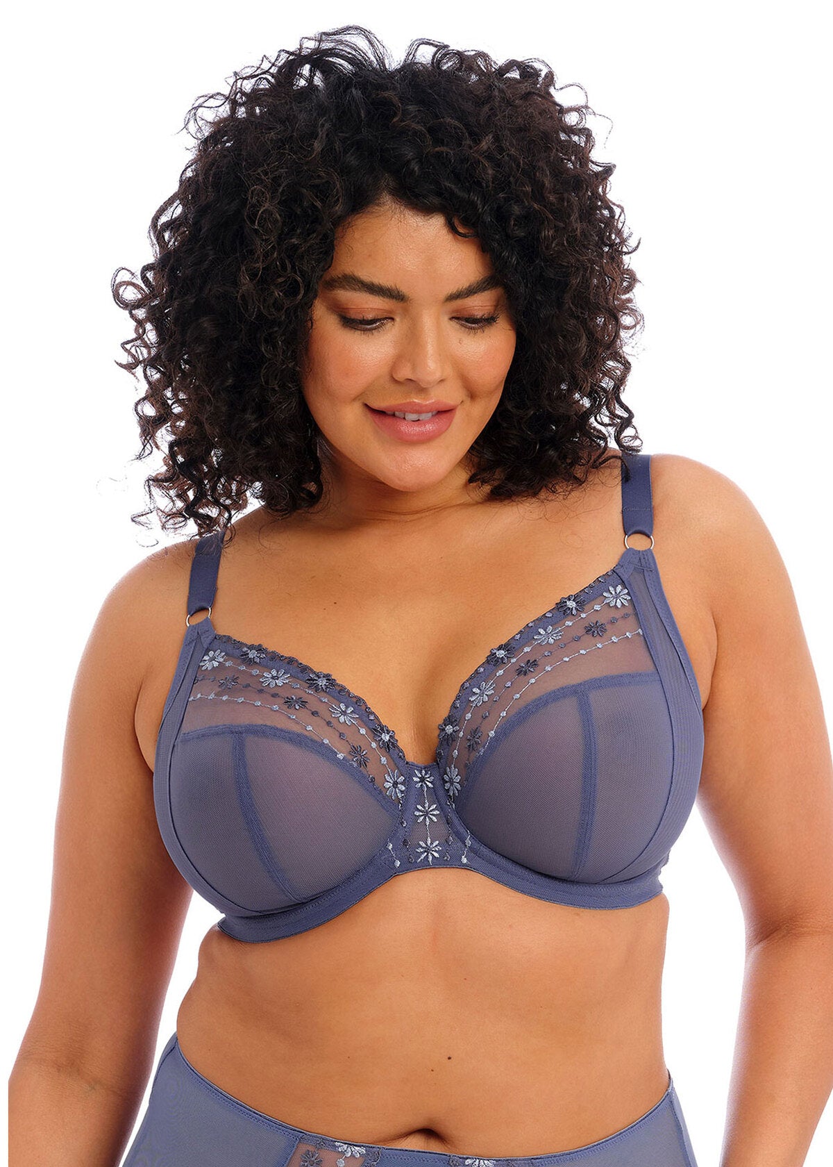 I'm a 34DDD - I did a huge Aerie bra haul & my girls were defying gravity  in the lacy number