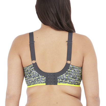 Energise Wired Sports Bra - Lime Twist