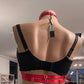 Cure II Harness - Red with Gold Hardware