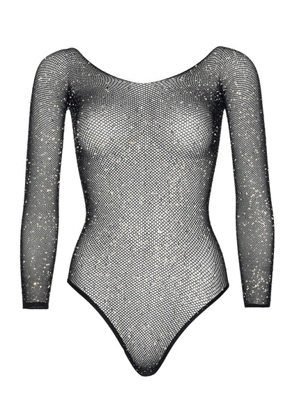 Falling For You Rhinestone Bodysuit