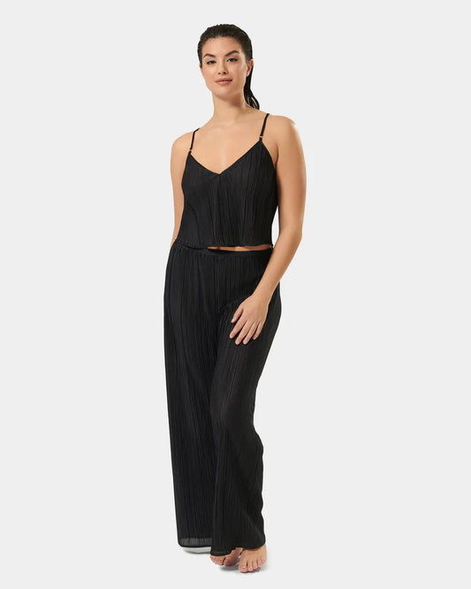 Neeson Cami and Trouser Set - Black