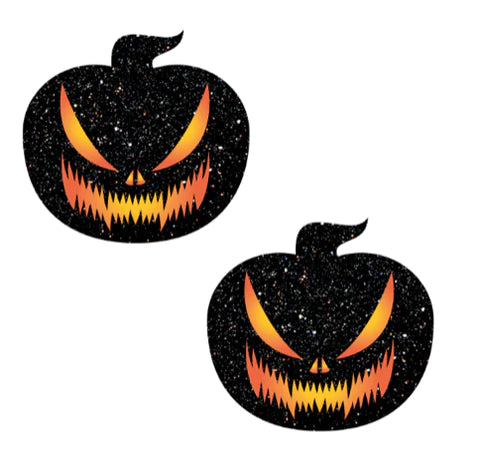 Mad Jack o' Lantern Nipple Cover Pasties