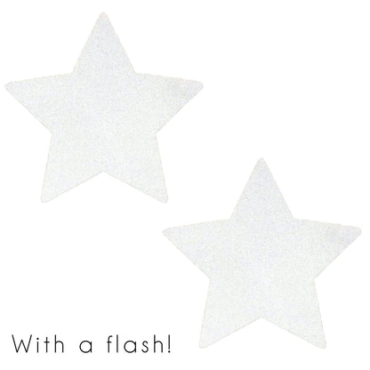Reflective Bright AF Starry Nights Nipple Cover Pasties