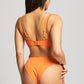 Golden Hour High Leg Brazilian bikini - Orange