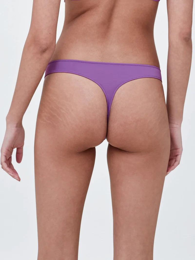 Entice Thong - Pure Purple