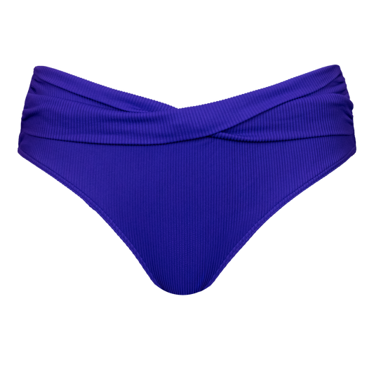 Twist and Shout Bikini Short - Ultraviolet