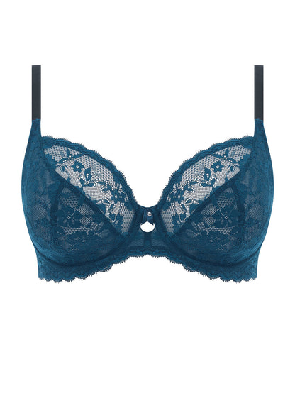 Offbeat Plunge Bra - Poseidon