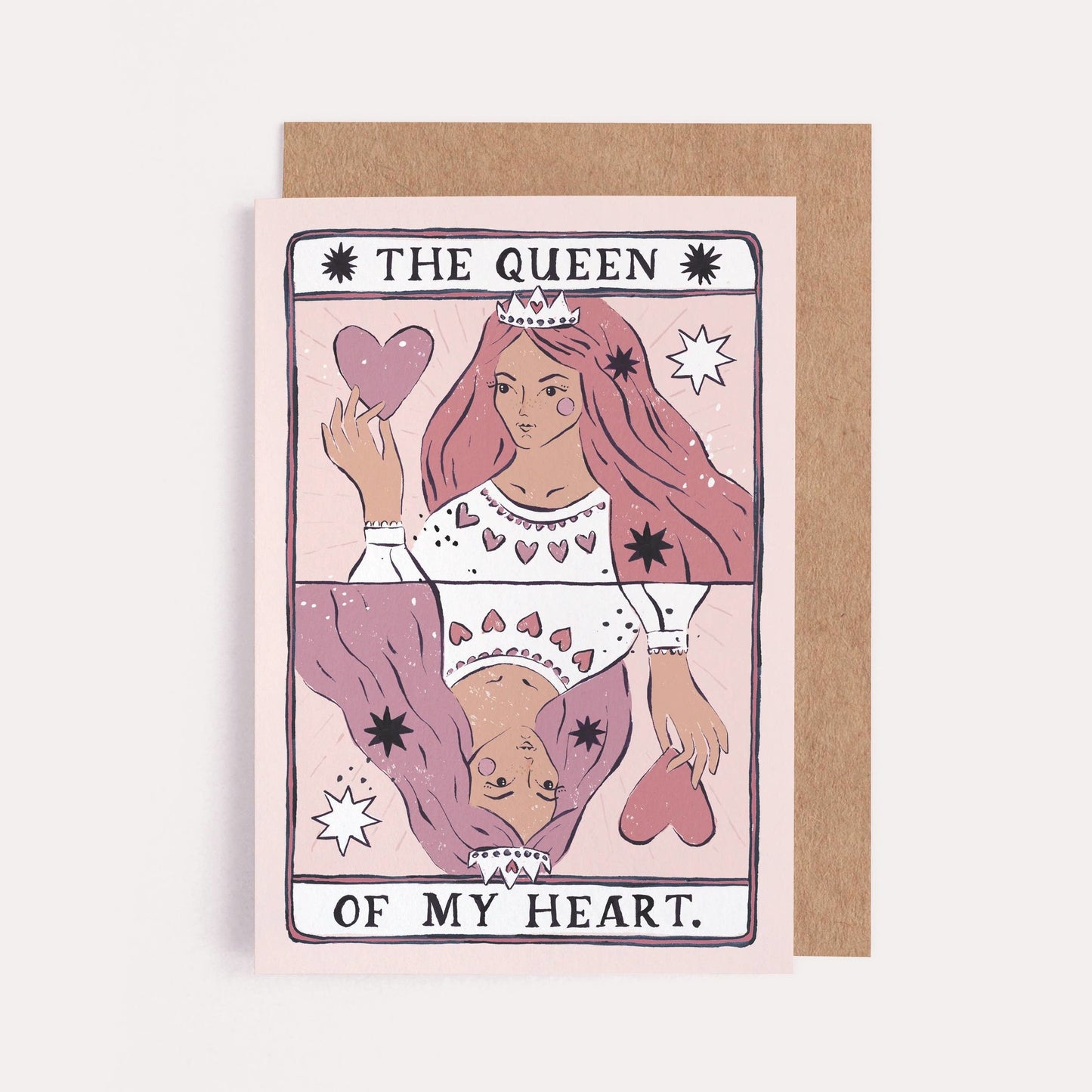 Queen of My Heart Card