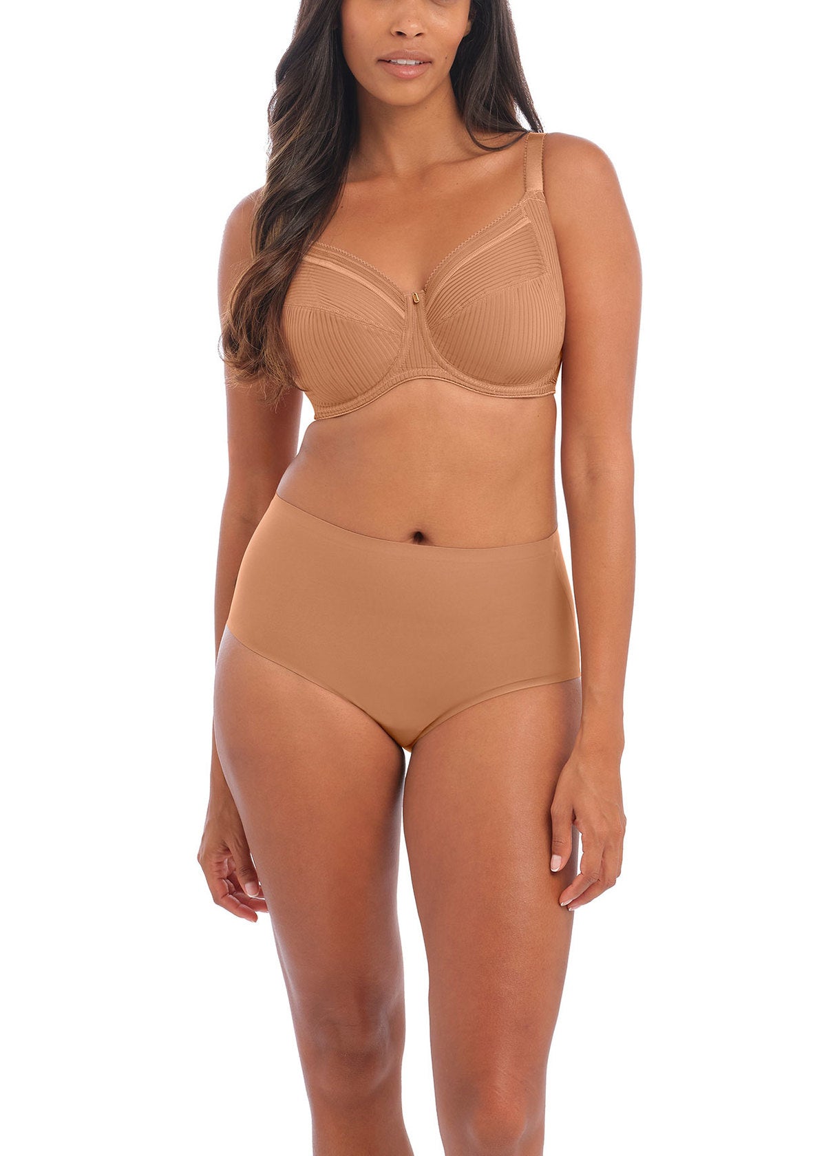 Fusion Full Cup Side Support Bra - Cinnamon