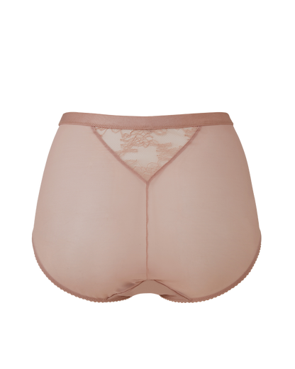 VIP Chicago High Waist Brief - Woodrose