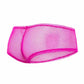 Fishnet Boxer Short  - Hot Pink