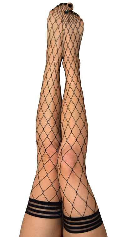 Large Net Fishnet - Black