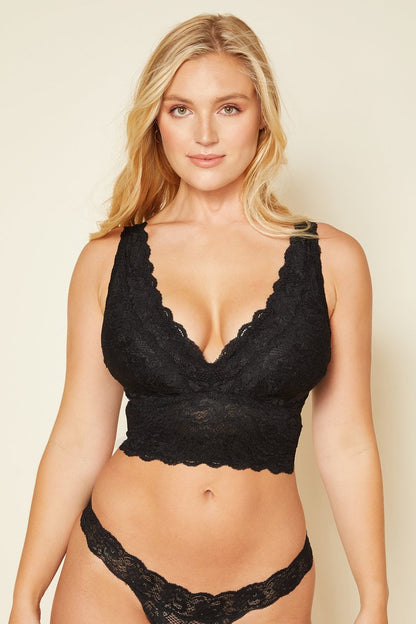 NSN Curvy Plungie Longline Bralette