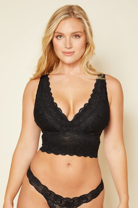 NSN Curvy Plungie Longline Bralette