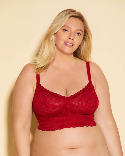 Never Say Never Ultra Curvy Sweetie Bralette - Sindoor Red