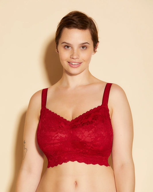 Never Say Never Super Curvy Sweetie Bralette - Sindoor Red