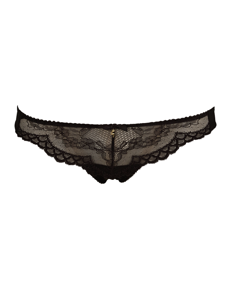 Superboost Lace Thong - Black