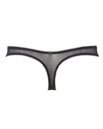 Superboost Lace Thong - Black