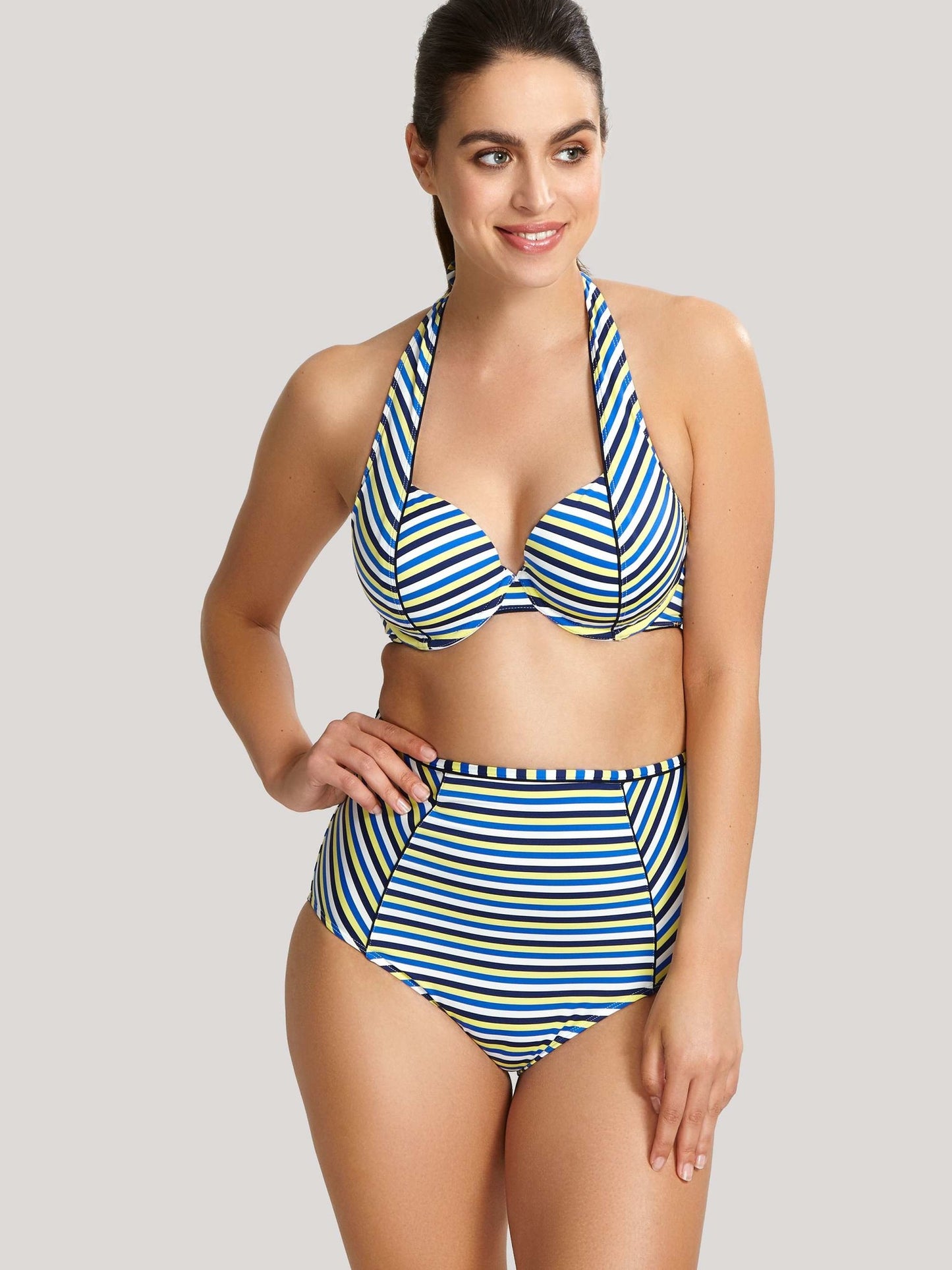 Summer High Waist Bikini Bottom