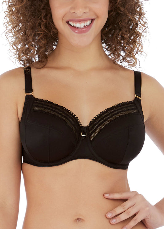 Viva Side Support Bra - Noir